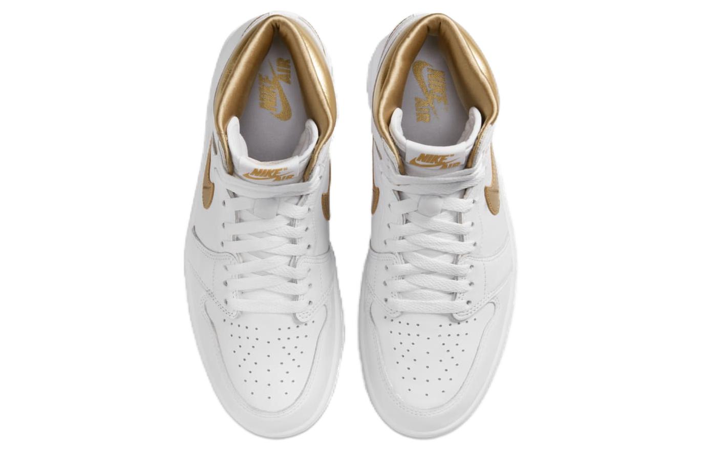 Jordan 1 Retro High Og Metallic Gold Women’s