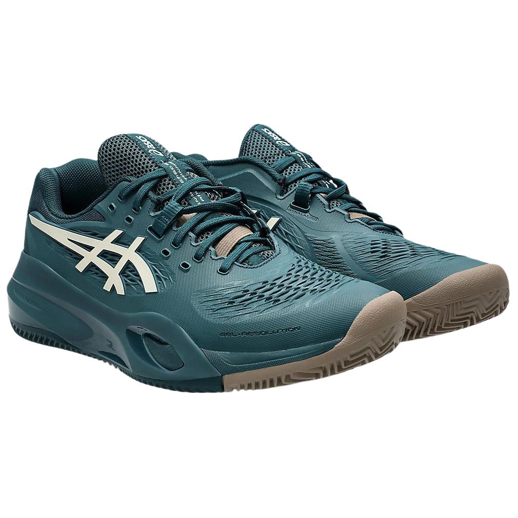 ASICS Gel Resolution X Clay Saxon Green Birch