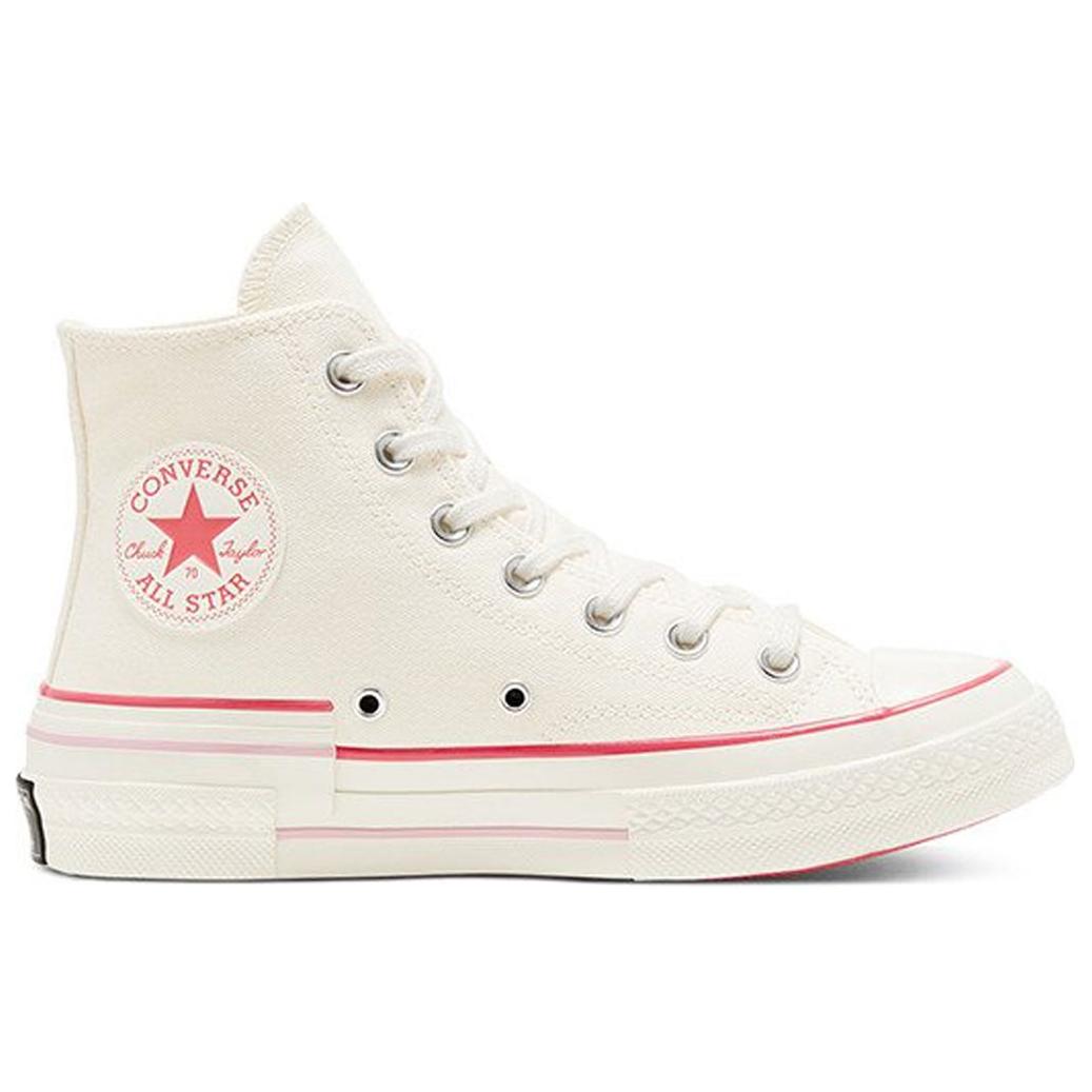 Женские кеды Converse Chuck 70 1970s (белый, красный) — Белый / красный — фото 2