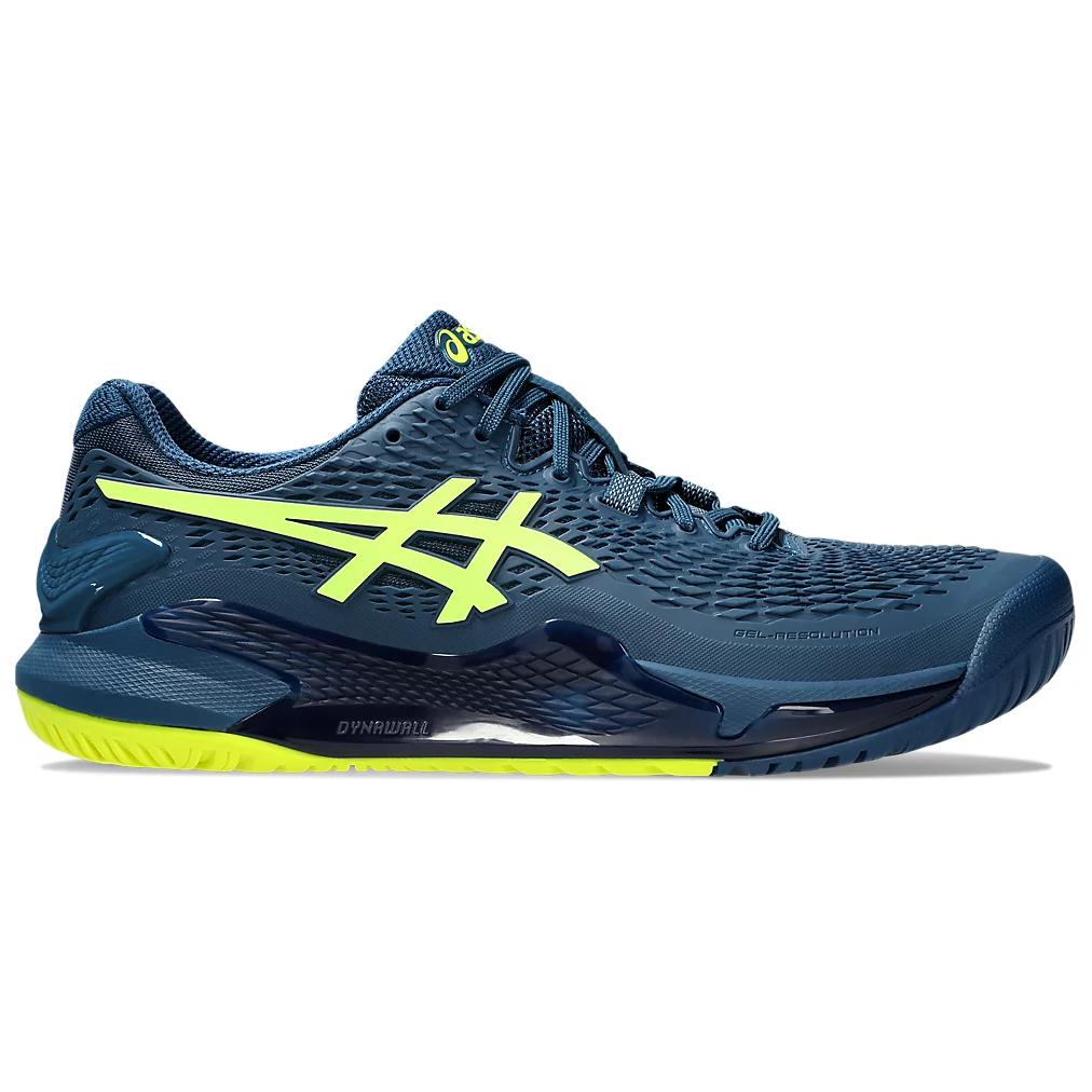 ASICS Gel Resolution 9 Mako Blue Safety Yellow