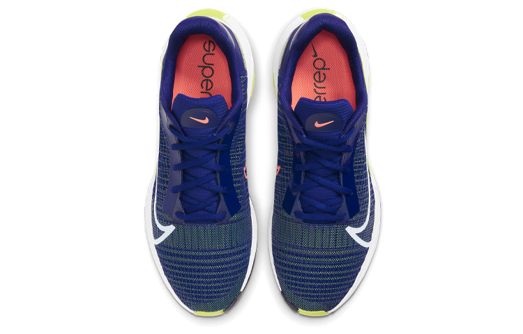 Мужские кроссовки Nike SuperRep Surge (сине-зеленые) — фото 4