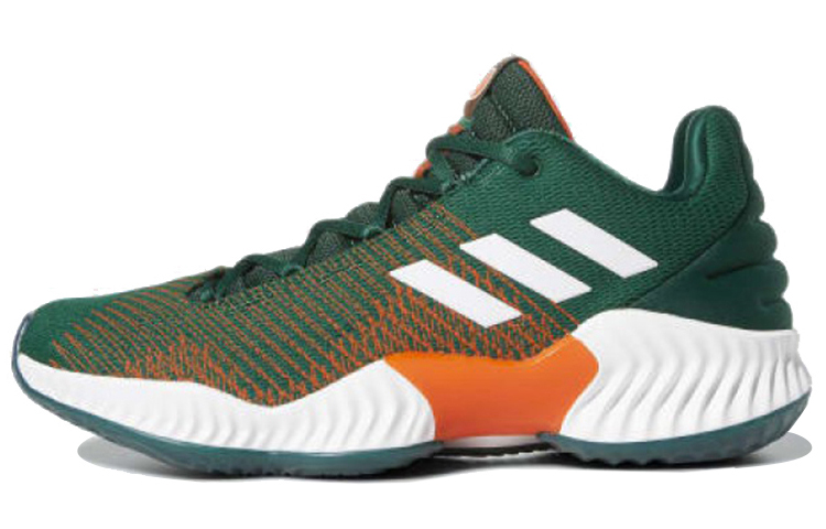 Adidas Pro Bounce 2018 Low 'Miami Hurricanes'