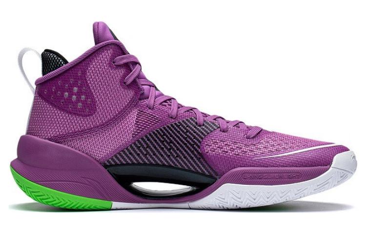 Li Ning Ultra Light Cushioning Slip Resistant Abrasion Resistant Cushioning Slip Resistant Abrasion Resistant Mid top