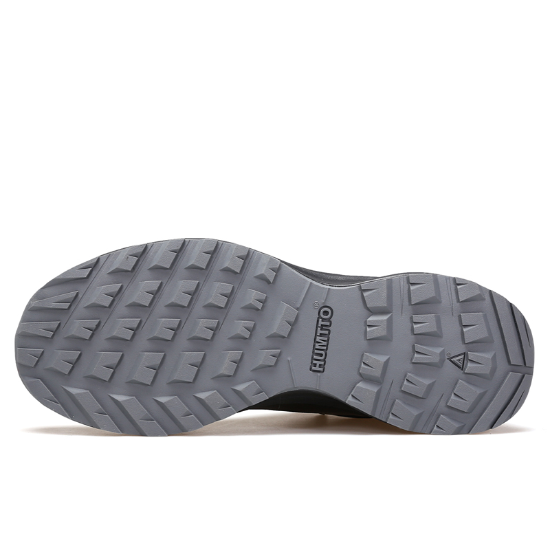 HUMTTO Slip Resistant Abrasion Resistant Slip Resistant Abrasion Resistant Mid top Outdoor Shoes Men’s Black