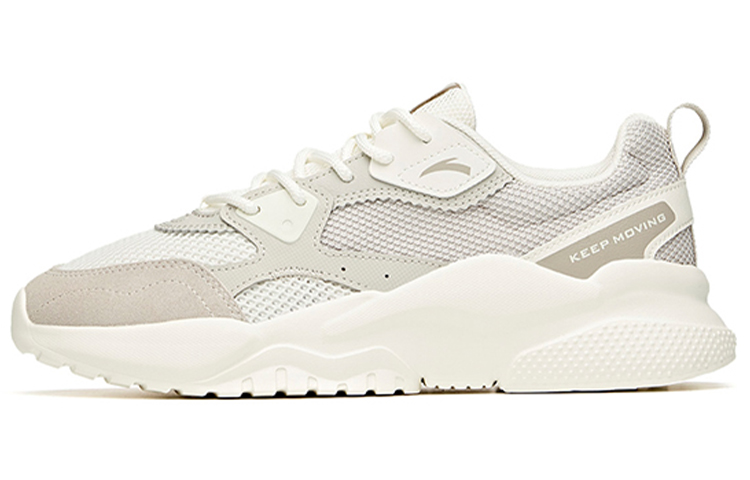 Anta Life Collection Textile, Synthetic Leather Cushioning Slip Resistant Abrasion Resistant Breathable Low top