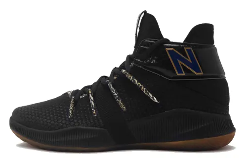 New Balance NB OMN1S sports and leisure high-top retro basketball shoes for men and women, black