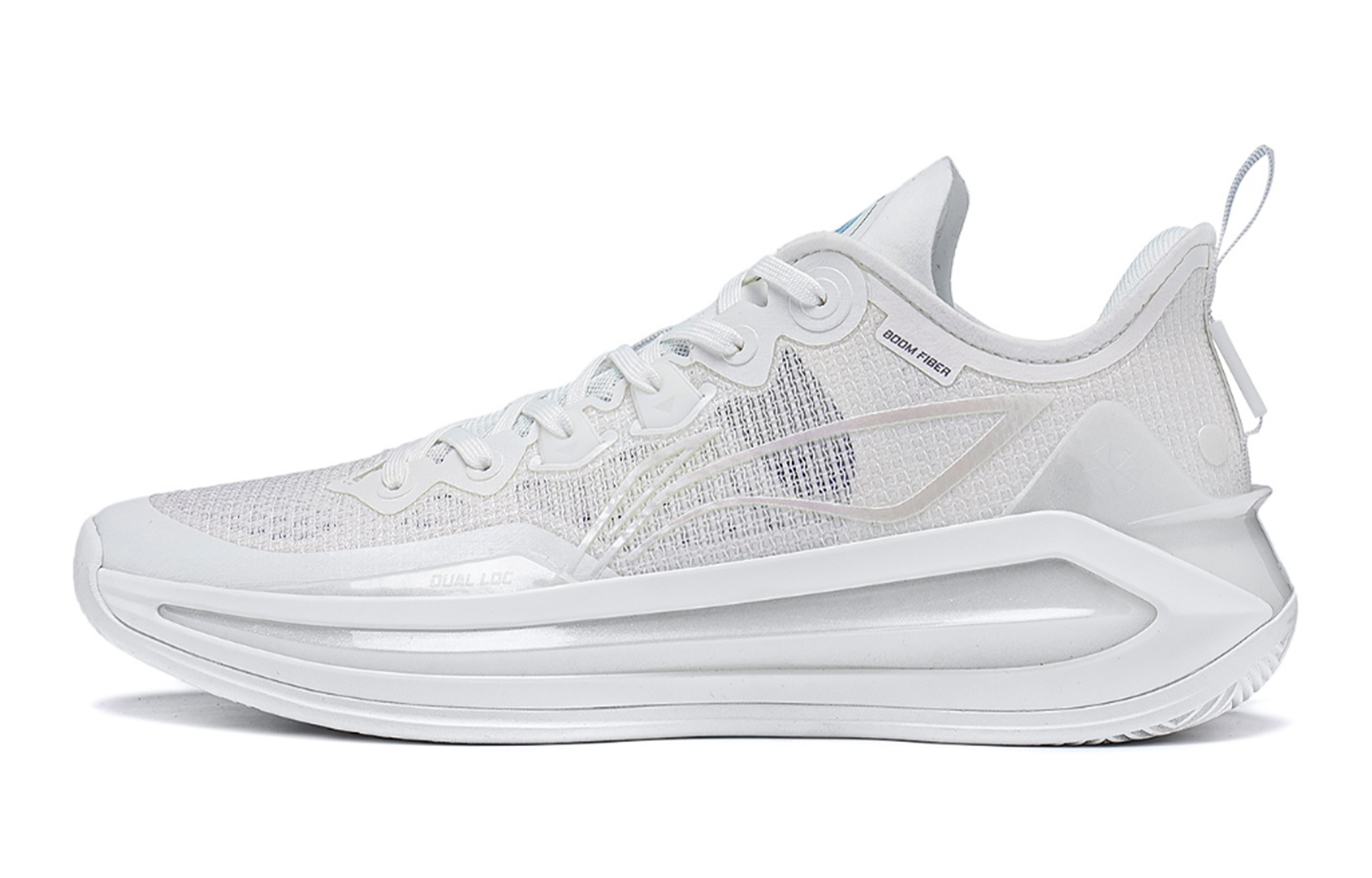 Li Ning Liren 3 V2 Abrasion Resistant Cushioning Low top Basketball Shoes Unisex Red White