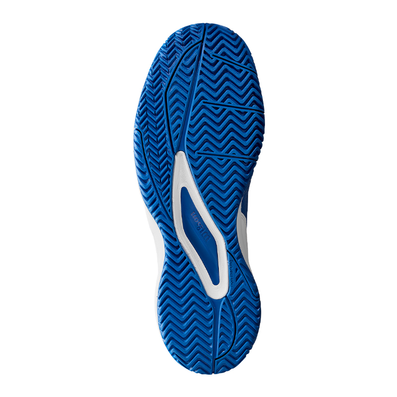Wilson Rush Pro Ace Textile, Synthetic Leather Abrasion Resistant Support Low top Tennis Shoes Men’s Blue