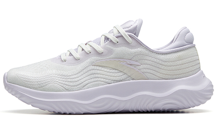 ANTA Variety Training Collection Training Shoes Women's Low Top Ivory White/Misty Purple
