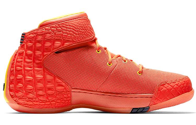 Мужские кроссовки Jordan Melo 1.5 Hoodie Melo (оранжево-желто-белые) — Оранжевый / жёлтый / белый — фото 2