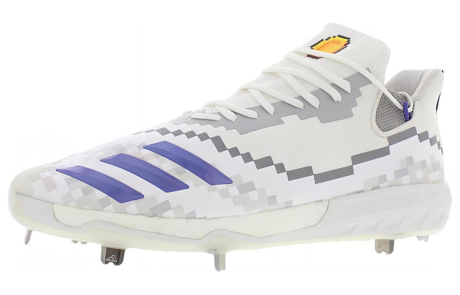 Adidas Icon V 8 Bit Romania 'White Purple Grey'