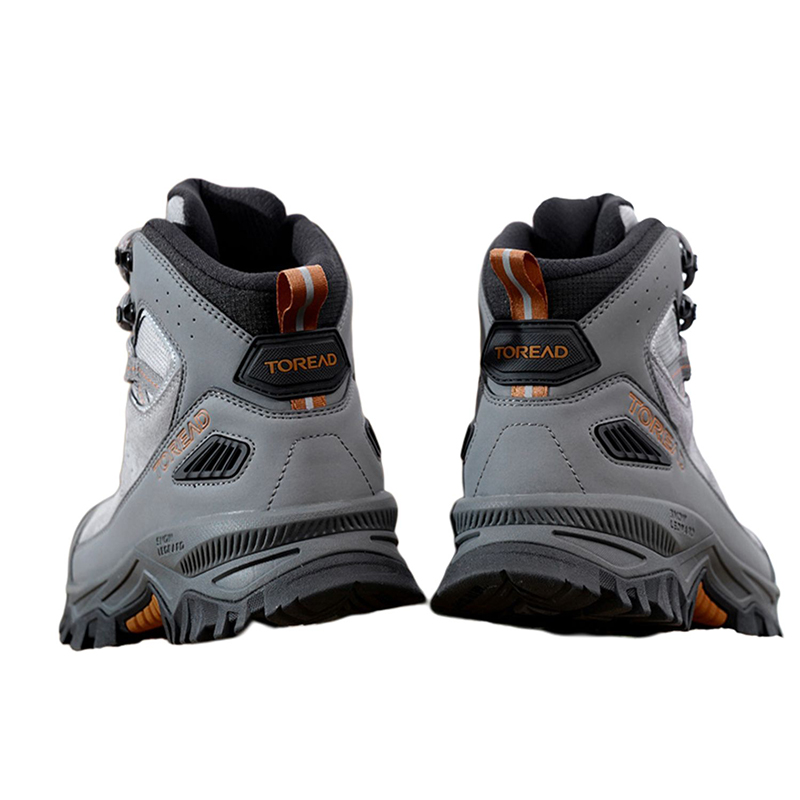 TOREAD Slip Resistant Abrasion Resistant Mid top Mountaineering Shoes Men’s