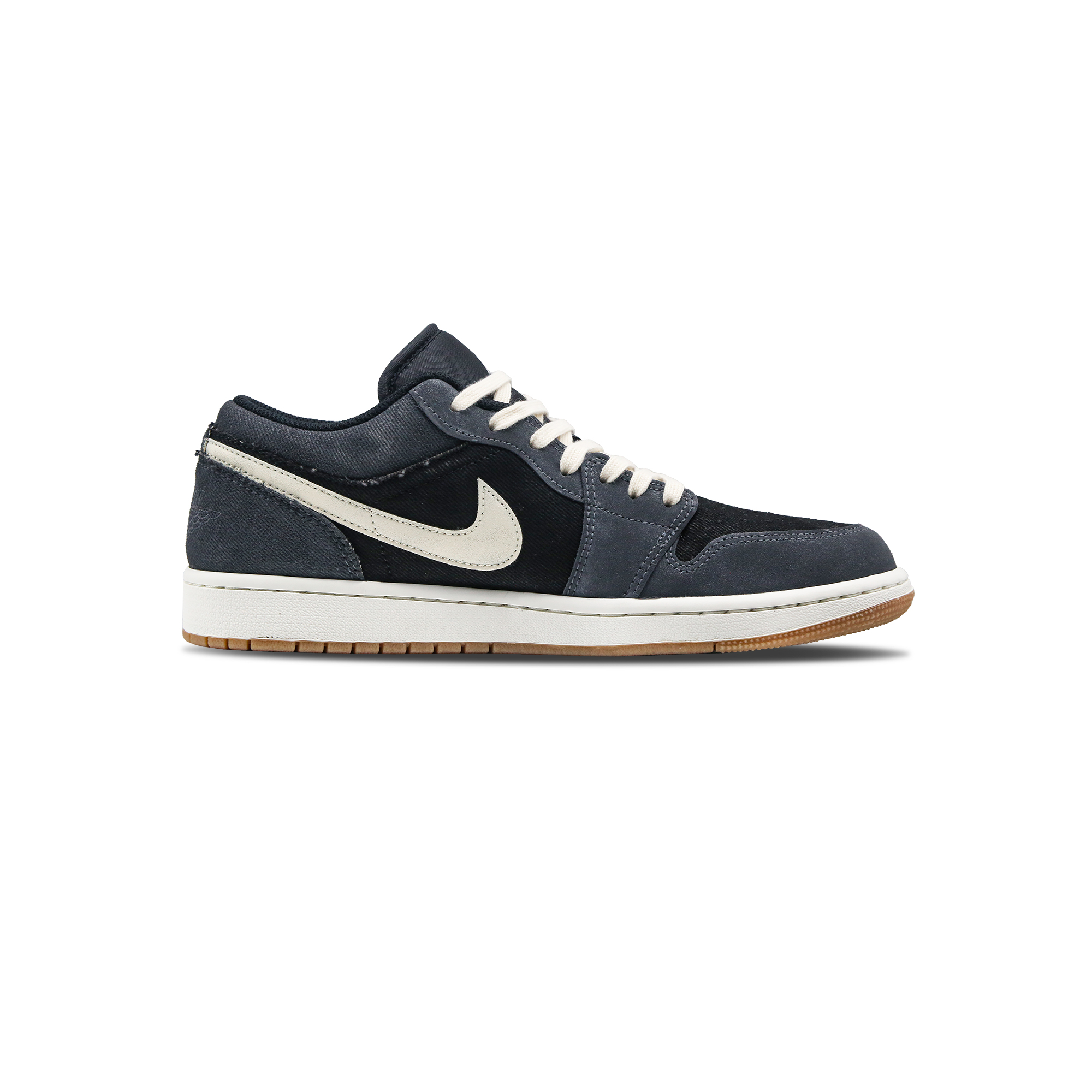 Jordan Air Jordan 1 Stealth Ops2.0 Abrasion Resistant Low top Vintage Basketball Shoes Men’s Black Gray