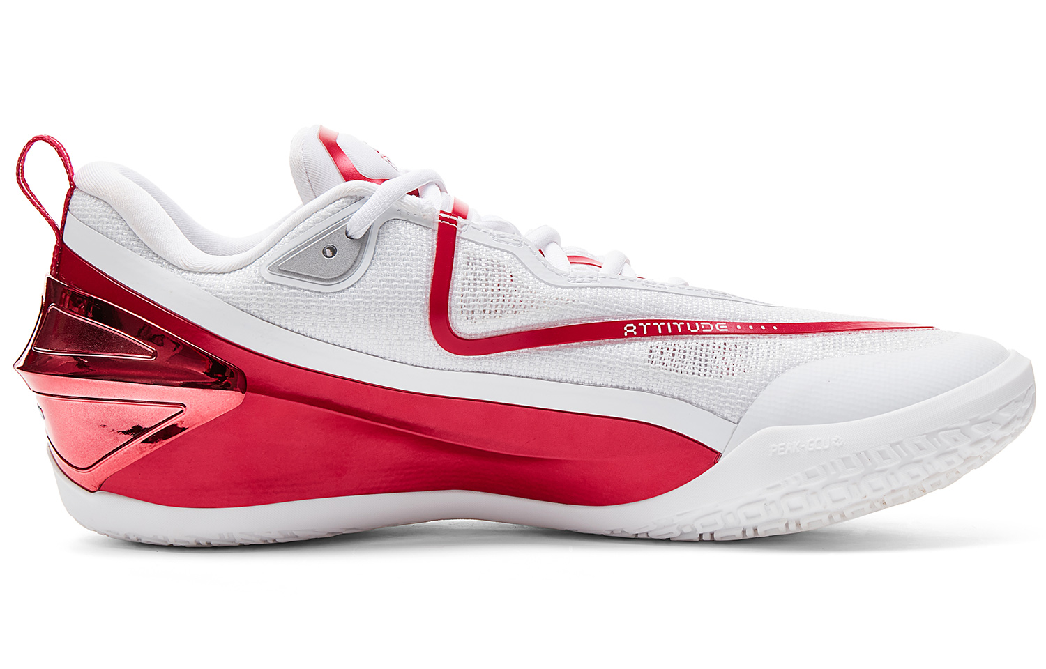 PEAK Taichi General Basketball Shoes Men’s Dark White And Dark Red