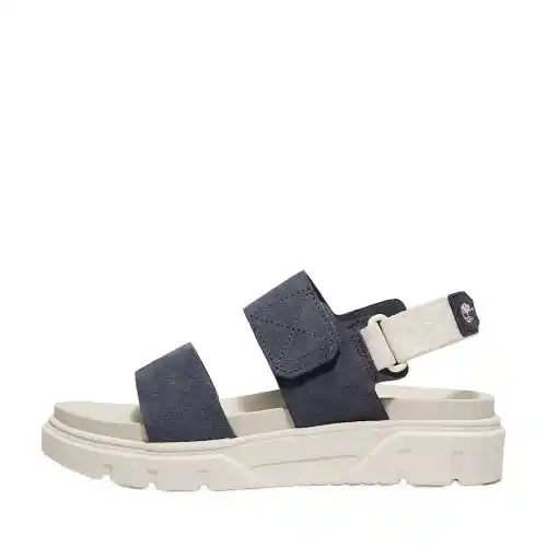 Timberland Greyfield Leather Beach Sandals Women's Blue