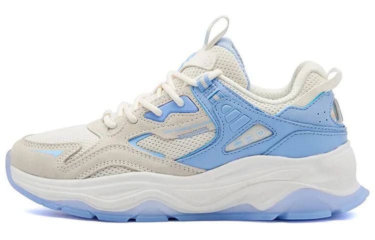 361° Track Thermal Low top Chunky Sneakers Men's White Blue