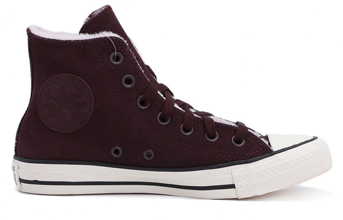 Женские кеды Converse Chuck Taylor All Star (темно-фиолетовые) — Тёмно-фиолетовый — фото 2