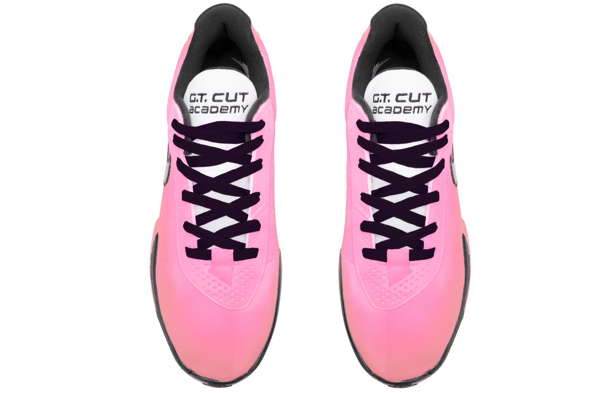 Nike Air Zoom G.T. Cut Academy Cushioning Abrasion Resistant Breathable Low top Basketball Shoes Unisex Pink