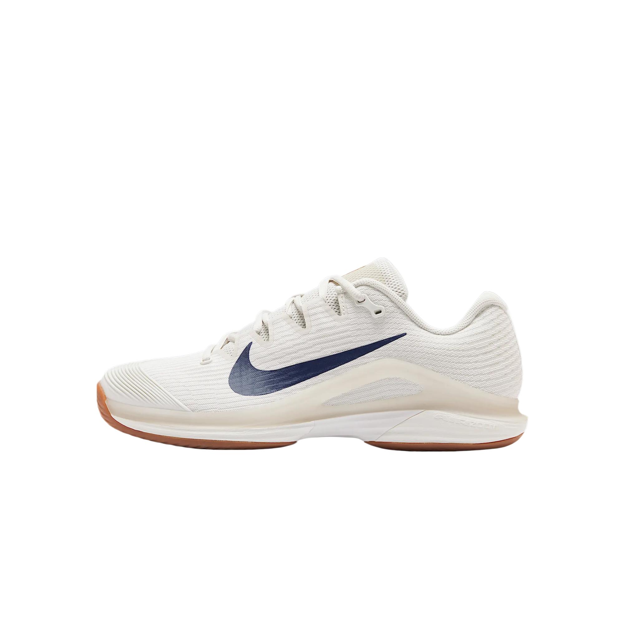 Nike Court Air Zoom Vapor 12 Hc Summit White Phantom Gum Medium Brown Binary Blue