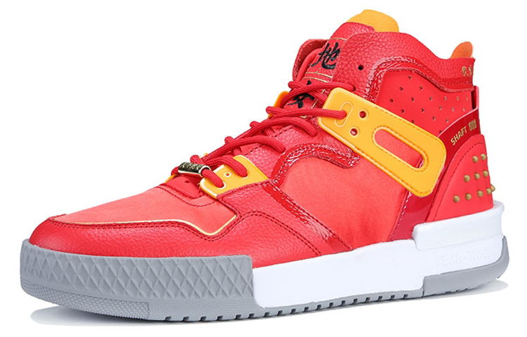 PEAK Taichi 910 Slip Resistant Abrasion Resistant Slip Resistant Abrasion Resistant High top Vintage Basketball Shoes