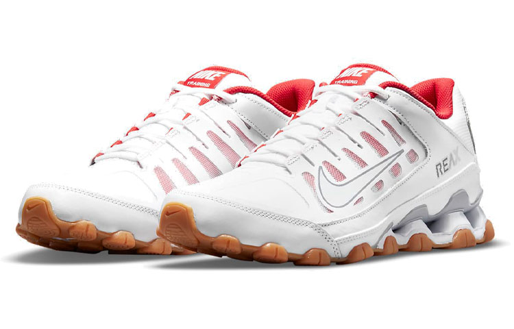 Nike Reax 8 Tr White Wolf Grey Chile Red