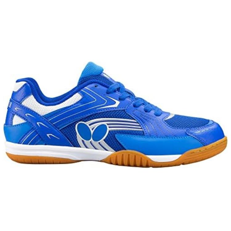 Butterfly Slip Resistant, Abrasion Resistant, Breathable Low top Training Shoes Unisex Blue