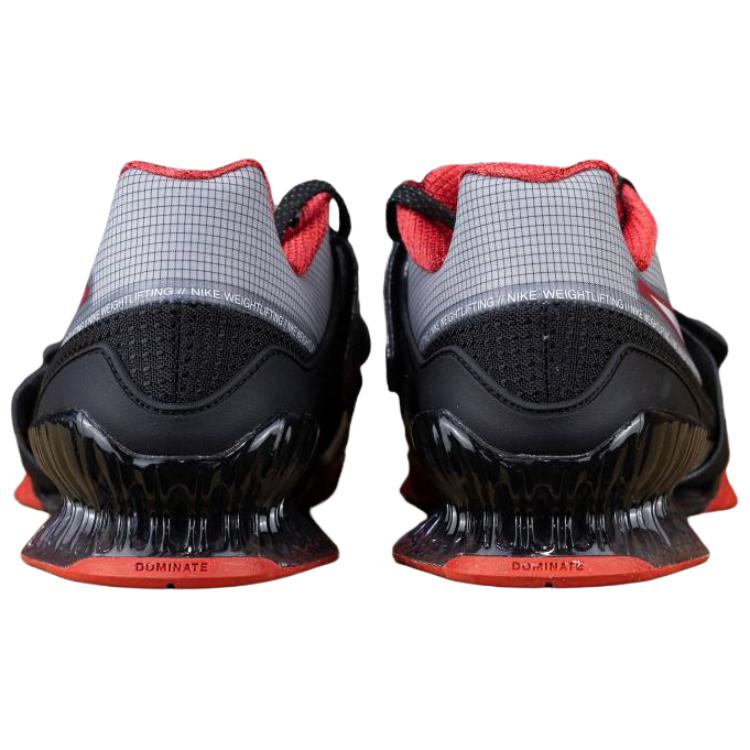 Nike Romaleos 4 Abrasion Resistant Abrasion Resistant Low top Training Shoes Unisex Black