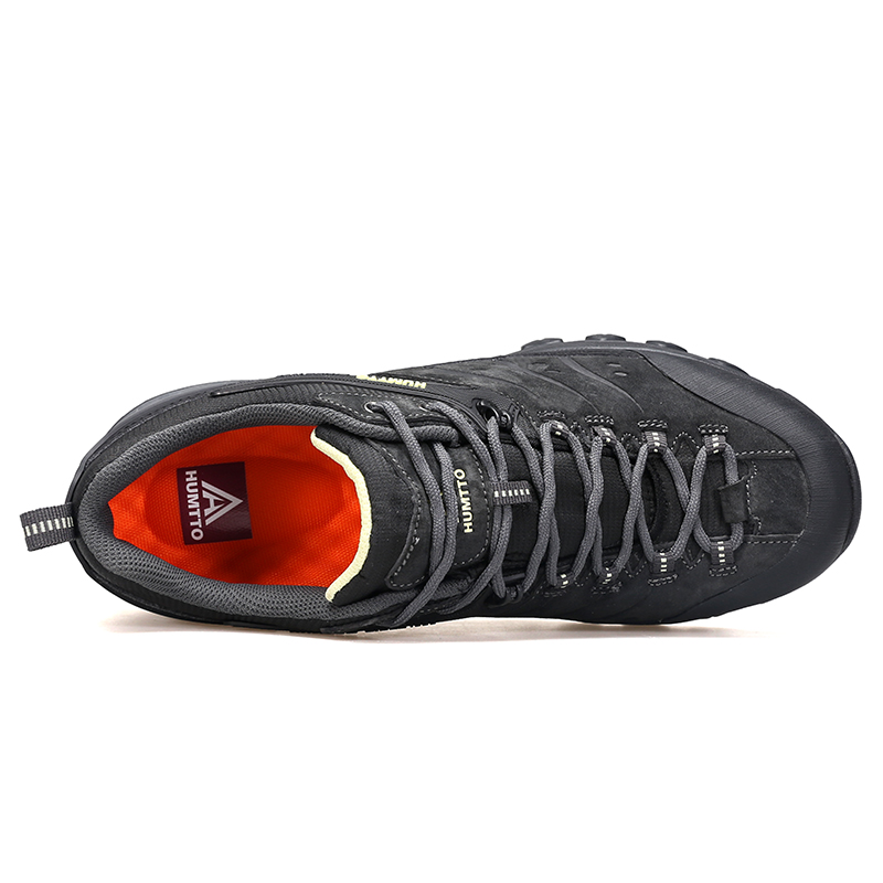 HUMTTO Mountaineering & Hiking Shoes Unisex Low Top Gray/Black