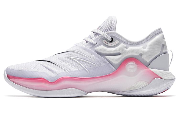 Anta Skyline 1 Low top Slip Resistant Abrasion Resistant Basketball Shoes Men's Bright Pink