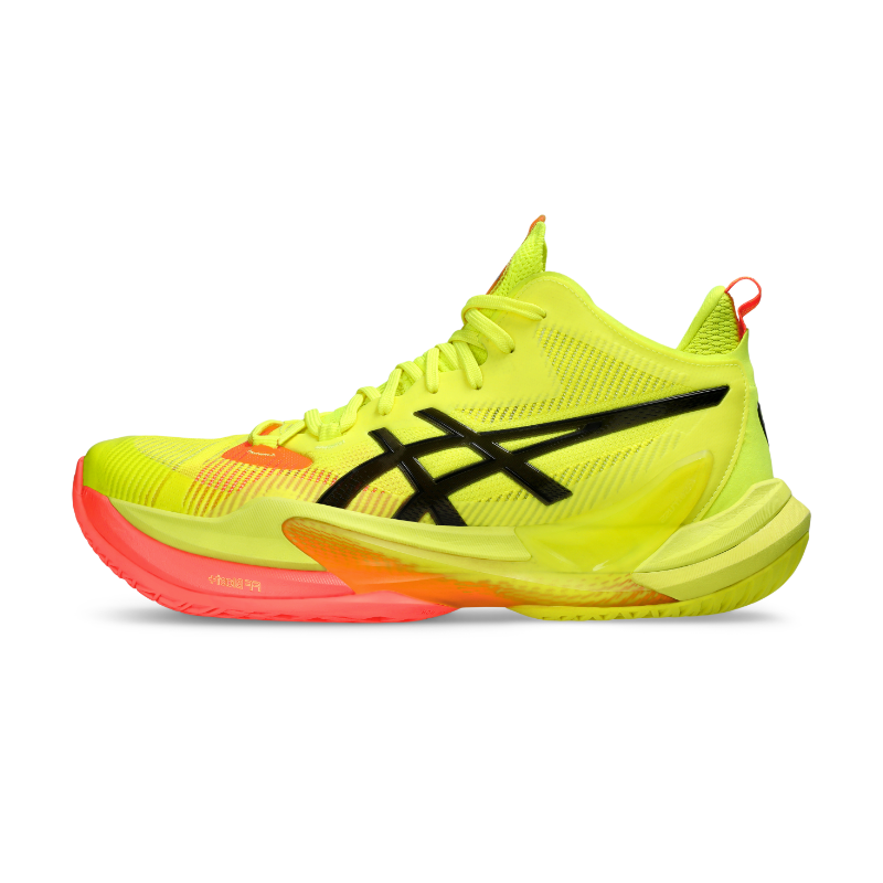 Мужские кроссовки ASICS Metarise 2 PARIS (желто-черно-красные)