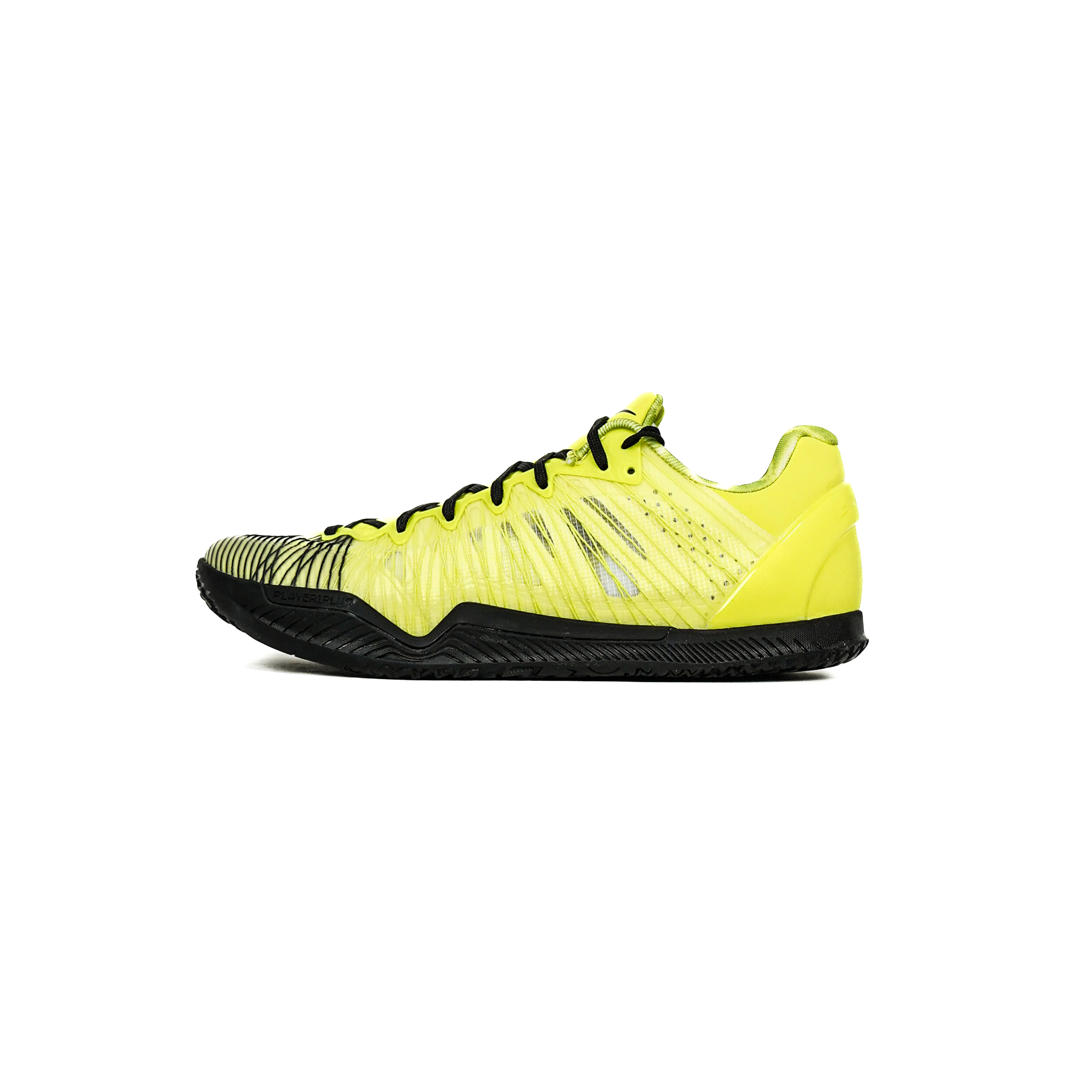Serious Player Only Player 1 Plus Lemon Cushioning Slip Resistant Abrasion Resistant Coverage Low top Basketball Shoes