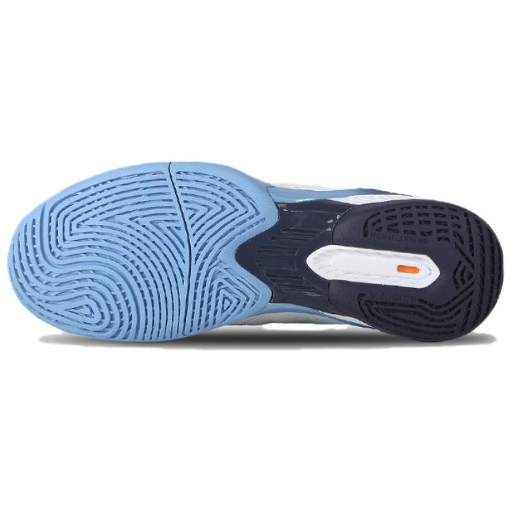 VICTOR Versatile Cushioning, Wear Resistant Low top Badminton Shoes Unisex White Blue