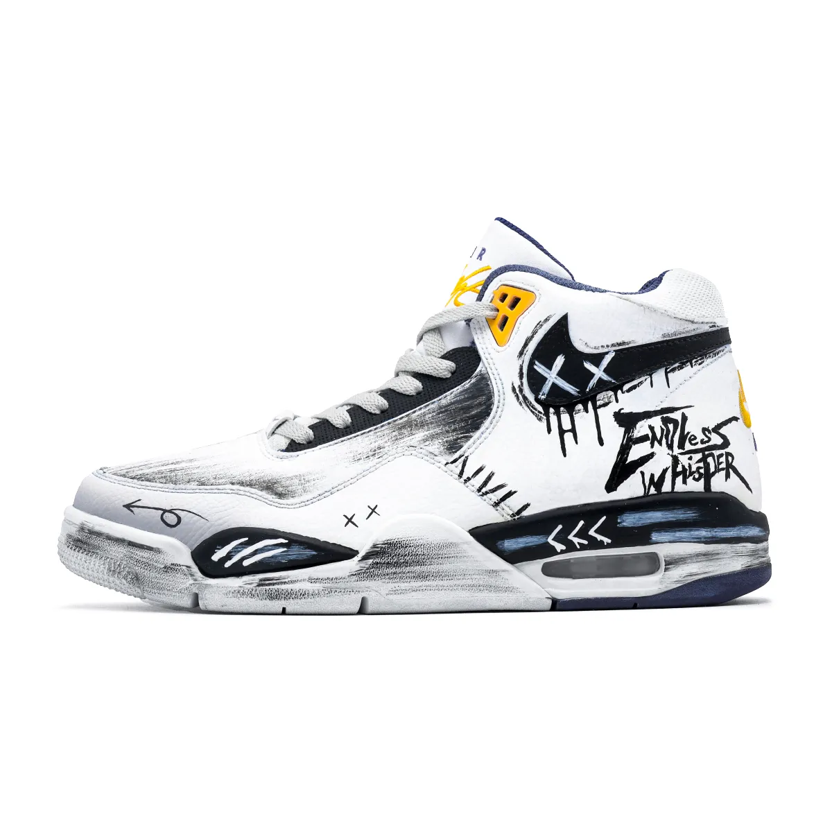Nike Flight Legacy Light And Shadow Slip Resistant Abrasion Resistant Slip Resistant Abrasion Resistant Mid top
