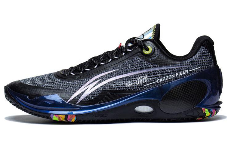LiNing Wade 808 Ultra comfortable and versatile shock-absorbing and wear-resistant low-top basketball shoes men's black