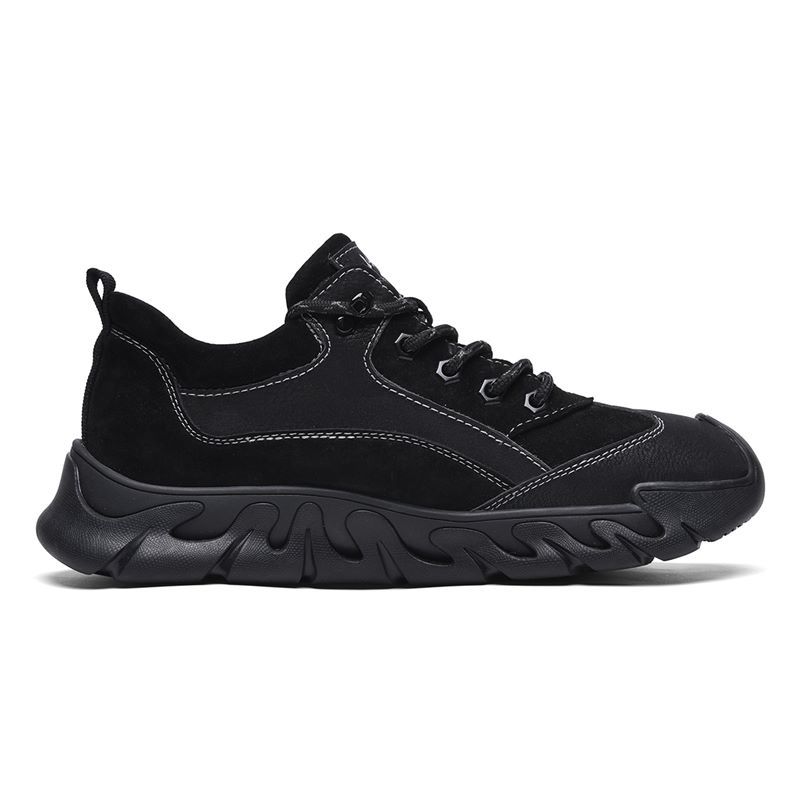 Jeep Leather Low top Outdoor Hiking Mountaineering Shoes Men’s