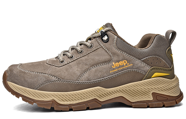 Jeep Outdoor Collection Low top Outdoor Shoes Men’s Khaki
