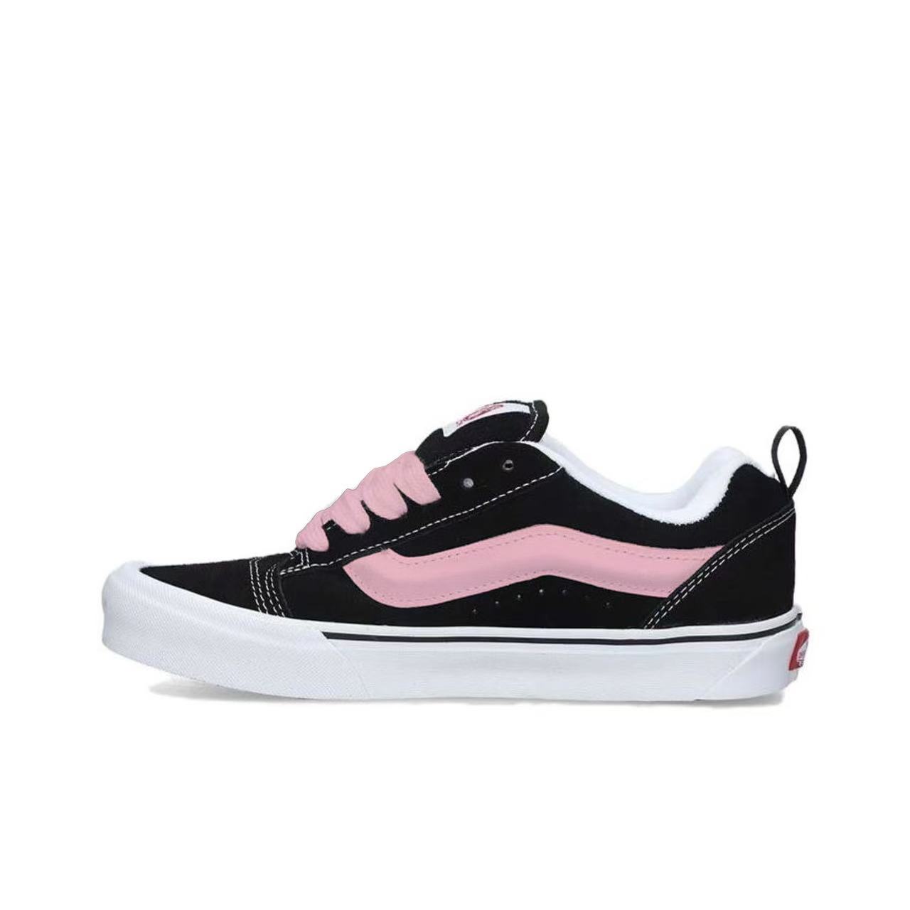 Vans Knu Skool Slip Resistant, Abrasion Resistant, Coverage, Cushioning Low top Canvas Shoes Unisex Black