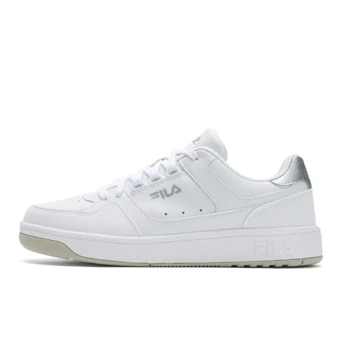 FILA TARGA 1+ Round Shield Shoes Breathable And Lightweight Low top Tennis Shoes Women's FILA White