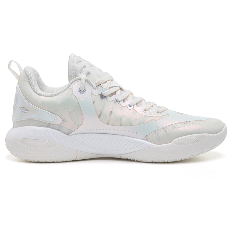RIGORER Reaves 2 Basketball Shoes Men’s Low Top Ecru/Silver