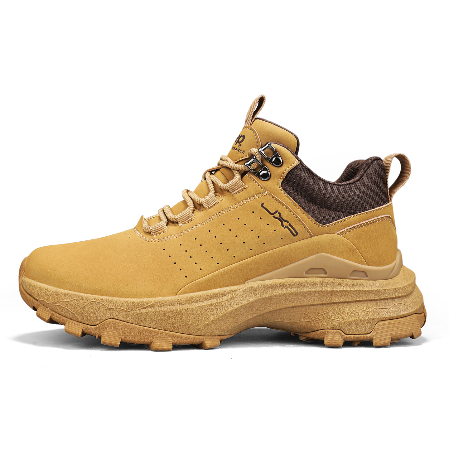 Мужские кроссовки Jeep Hiking Shoes (коричневые)