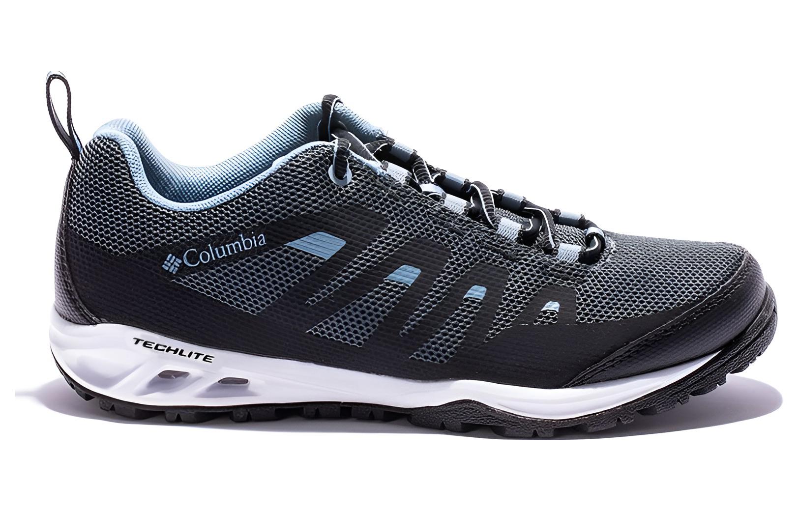 Columbia Slip Resistant, Abrasion Resistant, Breathable Low top Outdoor Shoes Women’s Blue Gray