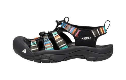 Keen Newport H2 Fabric Slip Resistant Support River Trekking Shoes Women's Black
