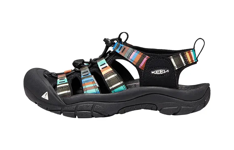 Keen Newport H2 Fabric Slip Resistant Support River Trekking Shoes Women's Black