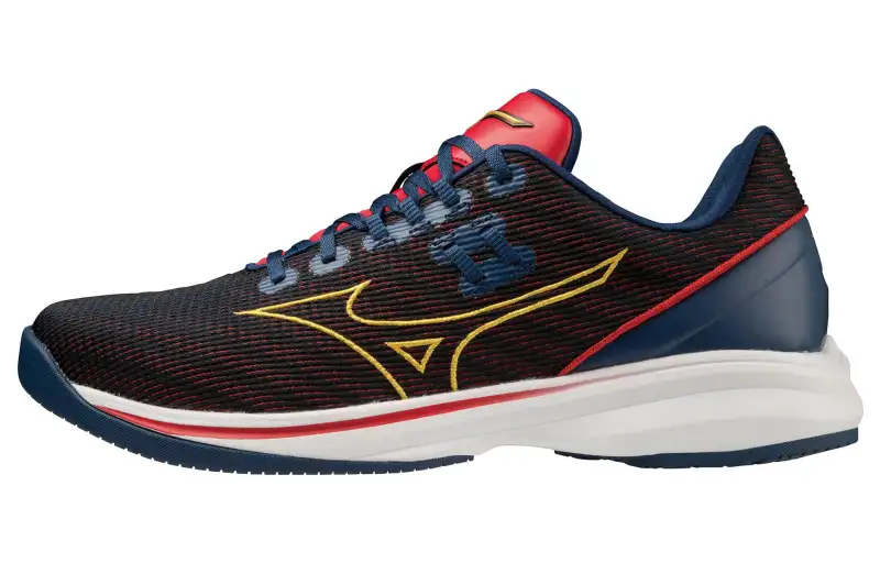 Mizuno Wave Lightrevo Pro Cushioning Slip Resistant Abrasion Resistant Low top Training Shoes Unisex Red