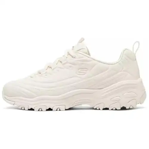Skechers D'Lites 1.0 Breathable Support Balance Low top Chunky Sneakers Women's Ivory