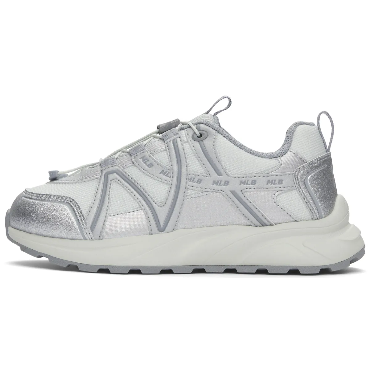 MLB New York Yankees Slip Resistant, Abrasion Resistant, Height Increasing Low top Chunky Sneakers Unisex Gray