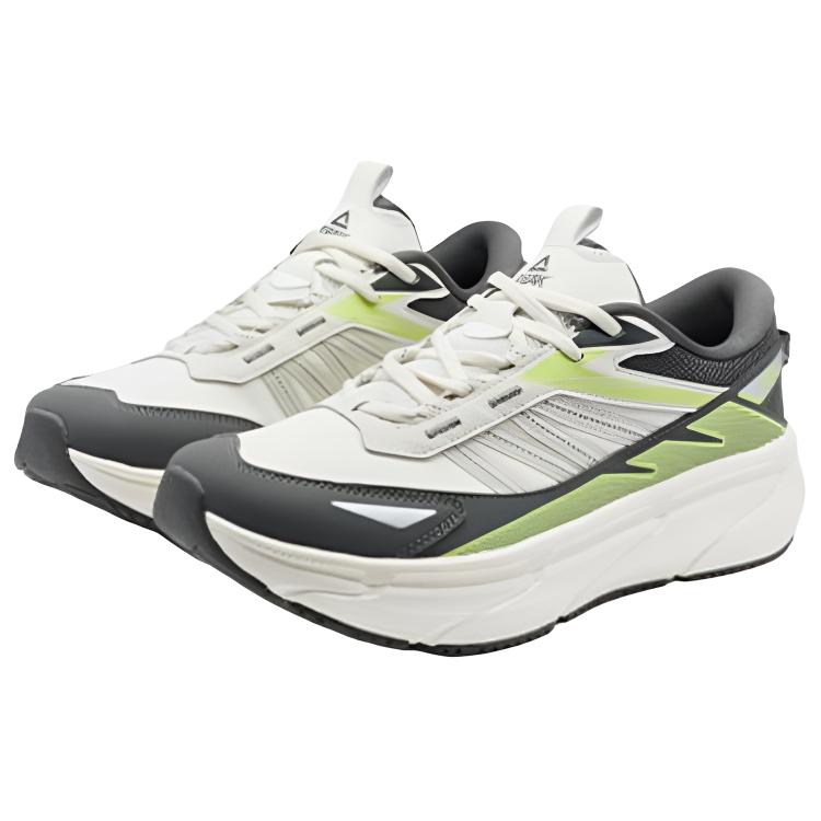 PEAK Variety Training Collection Cushioning, Wear Resistant Low top Training Shoes Men’s White Gray
