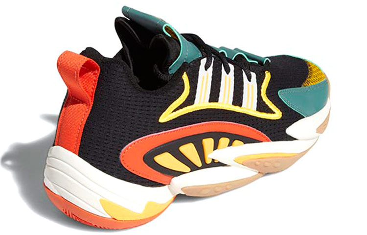 Мужские кроссовки adidas originals Crazy BYW 2.0 (черные) — Чёрный / золотой — фото 4