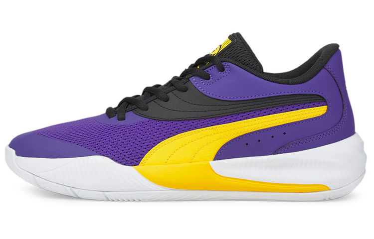 Кроссовки PUMA Triple (фиолетово-желтые)