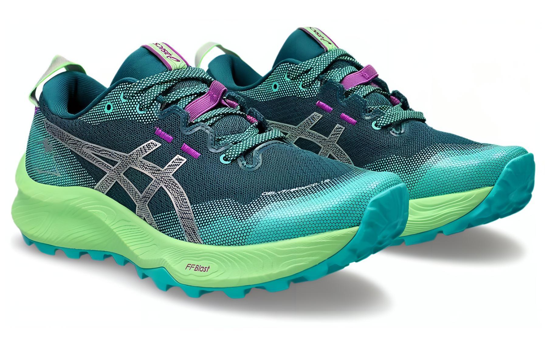 ASICS Gel Trabuco 12 Rich Teal Pure Silver Women's